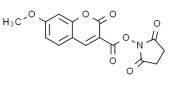 7-Methoxycoumarin-3-carboxylic acid N-succinimidyl este
