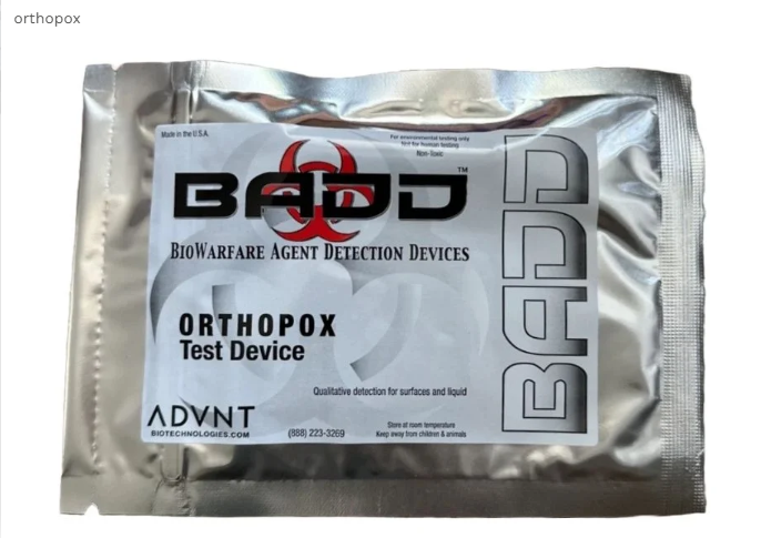 BADD Orthopox Biowarfare Detection Test Kit