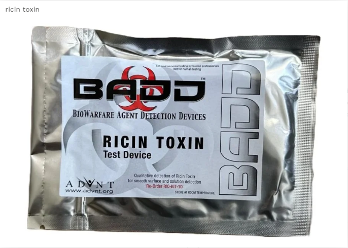 BADD Ricin Toxin Biowarfare Detection Test Kit