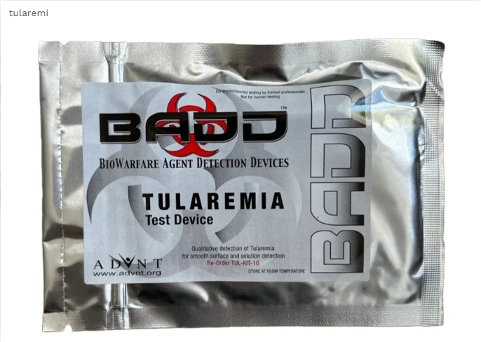 BADD Tularemia Biowarfare Detection Test Kit